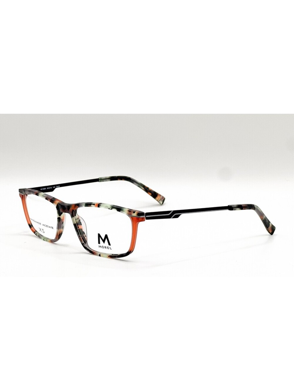 Morel 40198N TN03 Tortoise Square Authentic Eyeglass Frames 49-16